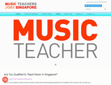 Tablet Screenshot of musicteachersjobssingapore.com